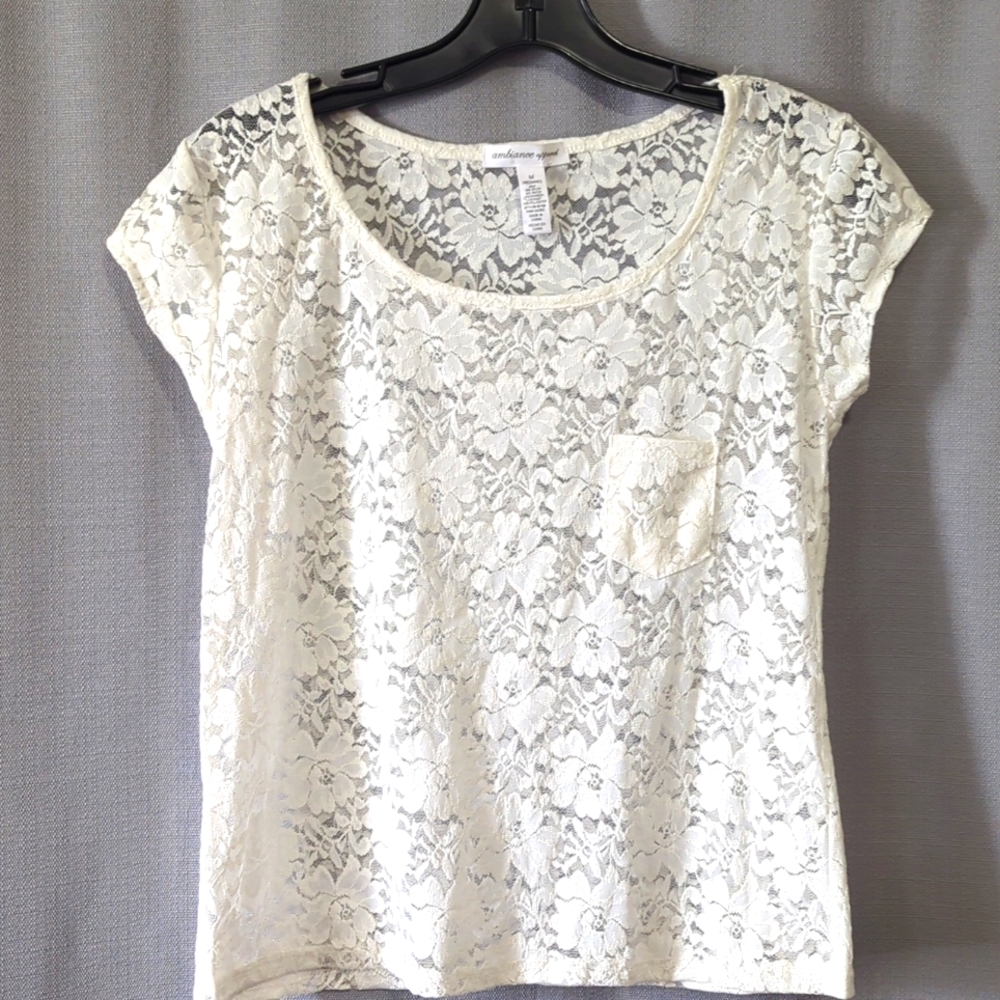 New lace top